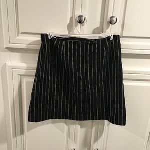 Urban outfitters Pin striped mini skirt